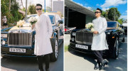 Ca sĩ TiTi (HKT) mang Rolls-Royce Phantom hơn 19 tỷ đồng đi hỏi vợ