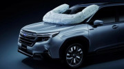 Subaru Forester nâng cấp túi khí ngoài an toàn cho người đi xe đạp