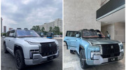 “Mục sở thị” YangWang U8 - SUV điện địa hình có khả năng lội nước, xoay 360 độ