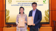 V-Green và KN Holdings hợp tác phát triển hạ tầng sạc và đổi pin xe điện