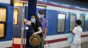 Khách đi tàu hỏa tăng vọt, đường sắt mở thêm hàng loạt tàu dịp nghỉ lễ Quốc khánh 2-9