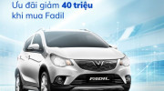 VinFast Fadil ưu đãi 40 triệu đồng trong 10 ngày cuối tháng 4