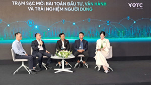 Giải pháp chỉ cần tải một ứng dụng để sạc xe ôtô điện tại nhiều trạm khác nhau