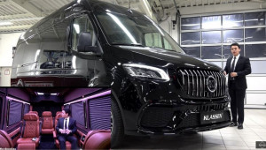 Qua tay Klassen, Mercedes Sprinter “biến hoá” thành chiếc xe van siêu đẳng cấp