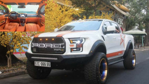 Sài Gòn: Ford Ranger đeo biển ngũ quý 9 hầm hố với bodykit phong cách F-150 Raptor