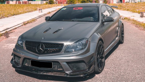 Cận cảnh “hàng độc” Mercedes-AMG C63 Coupe Black Series tại Việt Nam