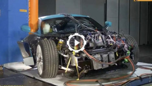 Hypercar Rimac Nevera hoàn thành bài thử nghiệm va chạm cuối cùng với kết quả đáng kinh ngạc