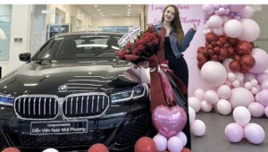 Diễn viên Trường Giang mua BMW 520i M Sport hơn 3 tỷ làm quà tặng sinh nhật vợ