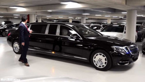 Cận cảnh Mercedes-Maybach S600 Pullman Guard 2019 có khả năng bảo vệ tối tân