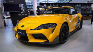 Toyota Supra nâng cấp với bodykit sợi carbon và la-zăng 19 inch từ TRD