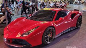 Ferrari 488 GTB độ SVR duy nhất tại Việt Nam tái xuất với màu 