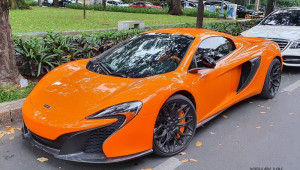 McLaren 650S Spider - siêu xe thứ hai đeo biển Cần Thơ - rực rỡ giữa phố Sài Gòn dịp đầu xuân