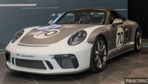 Siêu phẩm Porsche 911 Speedster đầu tiên chào sân Đông Nam Á với giá hơn 14,5 tỷ VNĐ