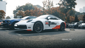Ngắm Porsche 911 Carrera S nổi bật nhất nhì trong dàn xe tham dự sự kiện VietRally