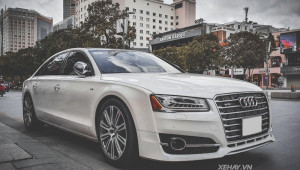 Cận cảnh chiếc Audi A8 L W12 2013 hiếm hoi ở Việt Nam: 