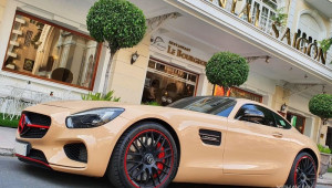 Sài Gòn: Ngắm Mercedes-AMG GT S màu cà phê sữa 