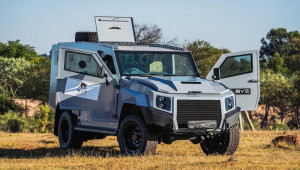 [ẢNH] Toyota Land Cruiser biến hình thành xe bọc thép 