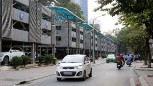 Tám bãi đỗ xe ngầm ở khu vực trung tâm Ba Đình có công suất thế nào?