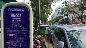 Hà Nội: Trông giữ xe Iparking gặp trục trặc