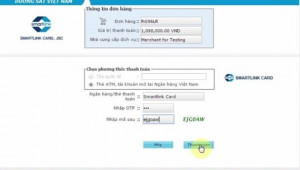 Mua vé tàu online: Thời gian thanh toán chỉ còn 30 phút