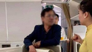 Tổng Giám đốc ngồi ghế thương gia nghi sàm sỡ khách nữ được xử lý không đúng quy trình!