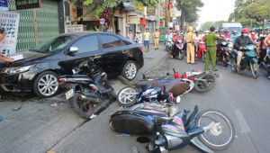 Nghỉ lễ 30-4: Tăng số vụ tai nạn, nhiều người có hành vi chống đối người thi hành công vụ