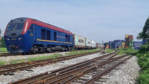 Tàu đường sắt container Việt Nam xuyên Việt chạy thẳng sang Bỉ