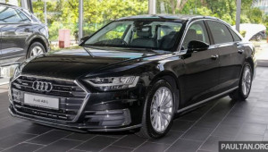 Phiên bản trục cơ sở dài của Audi A8 mới đã có mặt tại Malaysia, giá gần 5 tỷ VNĐ