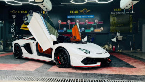 Lamborghini Aventador Roadster của thanh niên 9X ở Đắk Lắk 