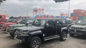 BAIC BJ40L ồ ạt cập cảng Hải Phòng, giá bán đúng như dự kiến