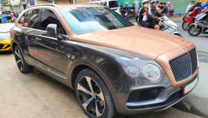 Diện kiến Bentley Bentayga V8 đầu tiên tại Việt Nam của doanh nhân Hoàng Kim Khánh