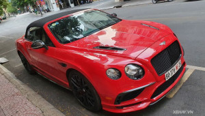Bentley Continental Supersports Convertible Series-2 - Siêu phẩm rực rỡ một góc phố Sài Gòn