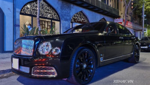 Sài Gòn: Ngắm Bentley Mulsanne W.O. Edition - Xe sang giới hạn 100 chiếc toàn cầu