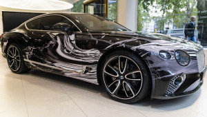 Ngắm Bentley Continental GT độc đáo của nữ họa sĩ Katrin Fridriks
