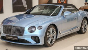 Bentley Continental GT Convertible sẽ có giá từ 12,6 tỷ VNĐ tại Malaysia