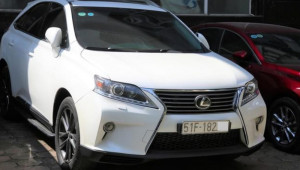 Lexus RX350 đeo biển số giả liên tục vi phạm giao thông đã bị cảnh sát bắt giữ