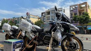 TP.HCM: Lực lượng CSGT nhận dàn 