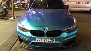 TP.HCM: Bắt gặp BMW M3 dạo đêm với bộ cánh lạ, hiếm, chất