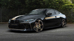 Bodykit của Manhart đã giúp lưới tản nhiệt khổng lồ của BMW M3 mới trông hợp lý hơn