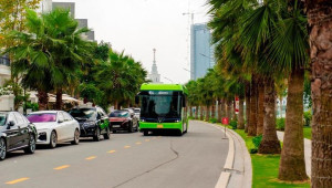 Hà Nội dự kiến mở tuyến buýt điện đầu tiên vào đầu tháng 12 tới