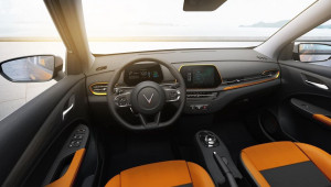 VinFast hé lộ nội thất trẻ trung hiện đại của VF 5 Plus