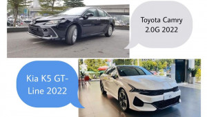 Mua Toyota Camry 2.0G cơ sở hay Kia K5 bản cao nhất rẻ hơn, nhiều 