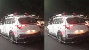 [VIDEO] Kia Carens trang bị…lồng kim loại để bảo vệ xe