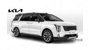 Kia Carnival 2024 tiếp tục hé lộ thiết kế đèn pha và đèn hậu mới