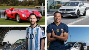 Màn đọ xe giữa 2 siêu sao Lionel Messi và Kylian Mbappe