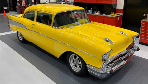 “Xế cổ” Chevrolet 1957 Project X xuất hiện tại triển lãm SEMA với hệ truyền động điện 340 mã lực