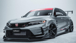 Honda Civic Type R 2023 siêu dữ dằn với bodykit thân rộng
