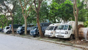 Lạ kỳ bãi xe không phép tại khu đô thị Pháp Vân - Tứ Hiệp: Phạt lên phạt xuống vẫn trơ trơ