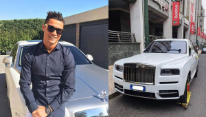 Rolls-Royce Cullinan của Cristiano Ronaldo bị khoá bánh vì đỗ sai quy định