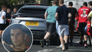 Vừa tới Manchester, Cristiano Ronaldo đã bị bắt gặp cầm lái Lamborghini Urus trên phố